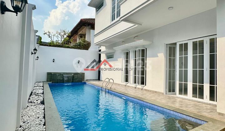 Nice House Ready to Live In Modern Classic Lebak Bulus South Jakarta