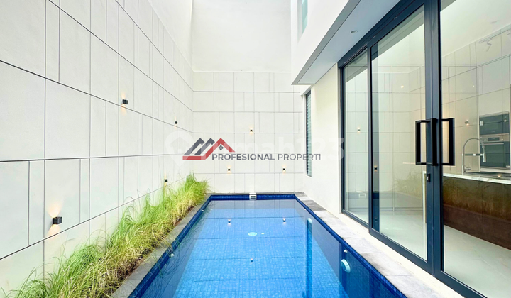 Rumah Bagus Siap Huni Bergaya Tropis Modern di Kemang, Jakarta Selatan. 2