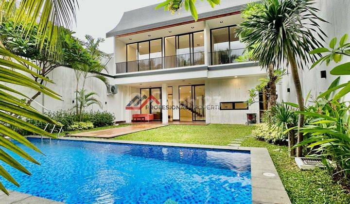 Rumah Bagus Asri Di Kemang Modern Tropis Jakarta Selatan 1