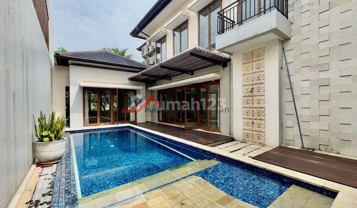 Rumah Modern Tropical Nuansa Villa Bali1 Di Kemang Jakarta Selatan 1