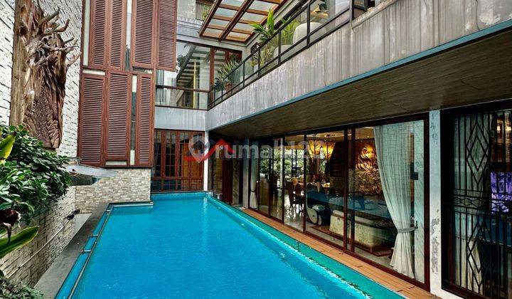  Rumah Fully Furnished Premium Area Kebayoran Baru Jakartaselatan 2