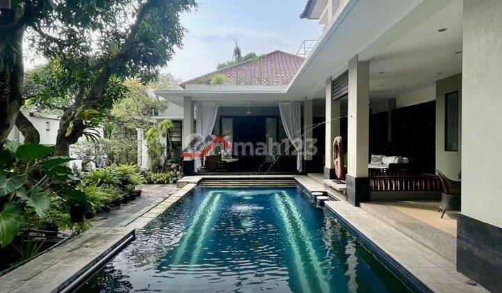 AMPERA KEMANG DESIGN MODERN TROPIS SIAP HUNI Rumah SHM Bagus 1