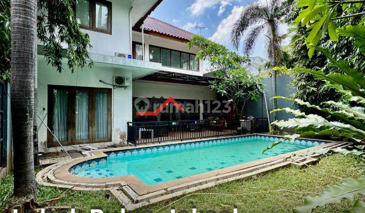 Lebak Bulus Jakarta Selatan Rumah Cantik Nuansa Bali Dalam Town House  1