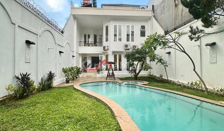 Rumah Mewah American Classic Di Kemang Jakarta Selatsn 1