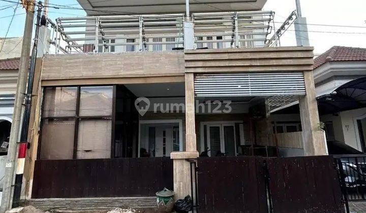 Rumah 3 Lantai Bagus Unfurnished SHM di Dijual Rumah Pantai Mentari Surabaya Harga Miring , Surabaya Dekat Dengan Pantai Ria Kenjeran,jalan Raya Kenjeran,babatan Pantai,sutorejo,mulyosari,,pakuwon City Mall,perumahan Pakuwon City,east Coast Pusat Kuliner 1