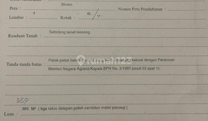 Dijual Tanah Pontianak kota sungai ngawi 1,5 jt per m2 kalimantan barat 2