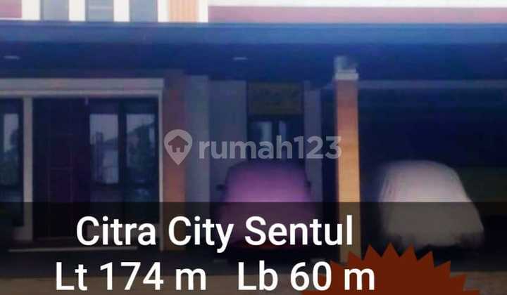 Rumah Siap Huni di Kaki Gunung, Citra Sentul City, Bisa KPR - Hook - termurah 1