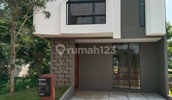 Rumah Dua Lantai Selangkah Ke Bsd Dan Gading Serpong Dekat Stasiun Ka