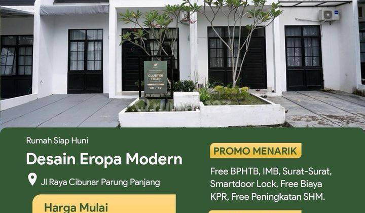 Rumah Dekat Stasiun Parung Panjang Serpong Bsd 1