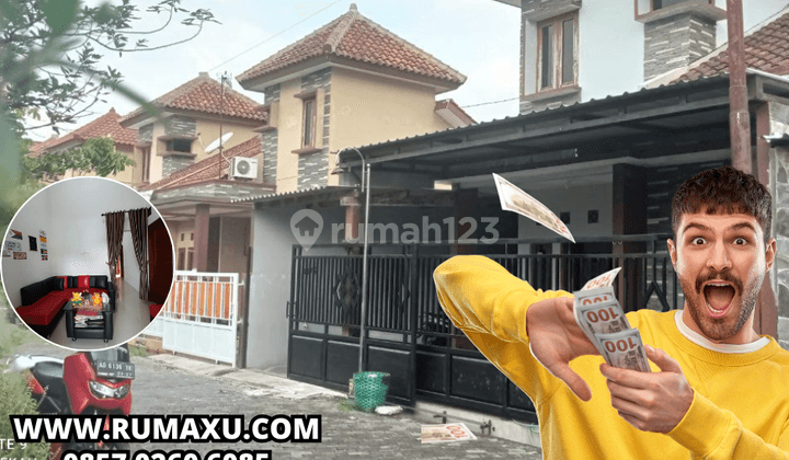 Rumah Baru Furnished SHM 11 Menit Palur Plaza Karanganyar