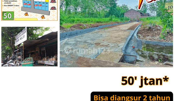 Diangsur Tahun Tanah Nguter Sukoharjo SHM 1