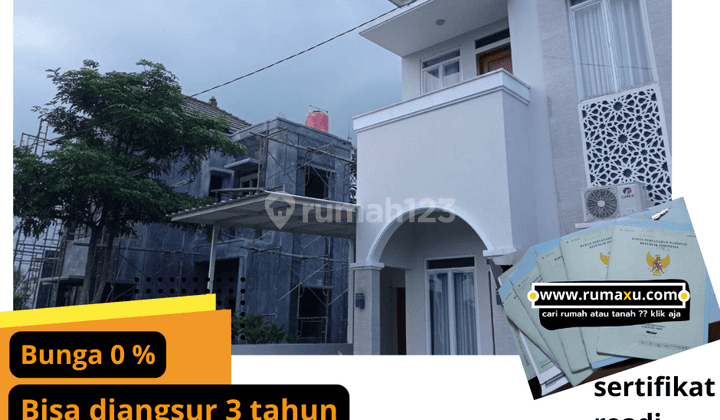 Rumah 2 Lantai Baru Furnished SHM di Grogol, Solo Komplek Muslim 1