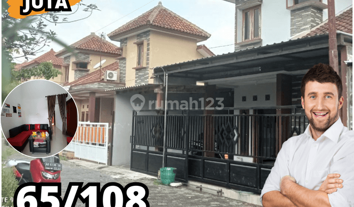 Rumah Baru Furnished SHM di Perumahan Joho Mojolaban 1