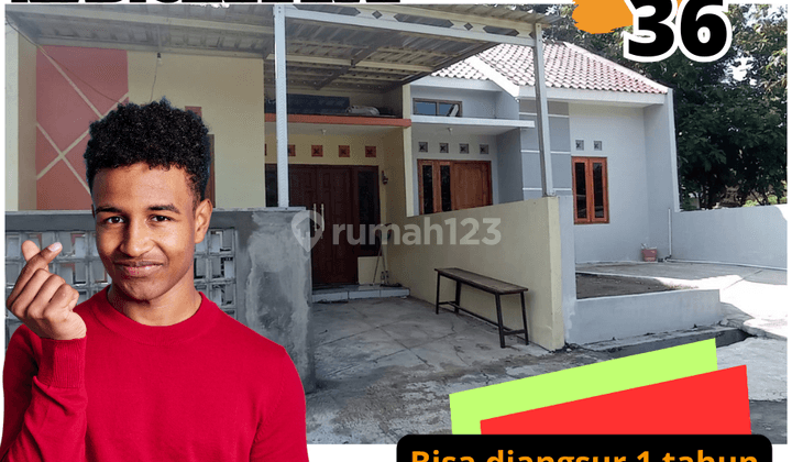 Rumah Baru Furnished SHM di Polokarto, Sukoharjo Jawa Tengah 1