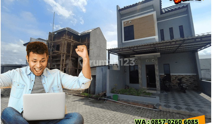 Rumah 2 Lantai Baru Furnished SHM di Solo Baru, Surakarta 1