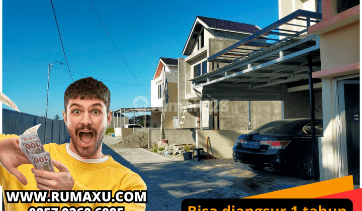 Rumah 2 Lantai Baru Furnished SHM Gumpang Kartasura Bisa Bertahap 1