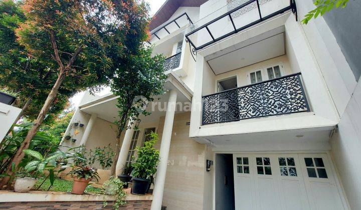 Rumah Fully Furnished Di Cilandak Akses Mudah Hanya Jalan Kaki Ke  Mrt Fatmawati 1