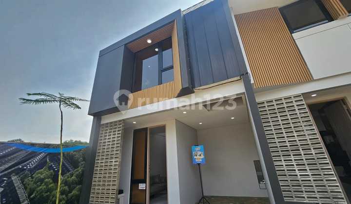 Rumah Modern 2 lantai cocok untuk keluarga muda all free biaya-biaya 1