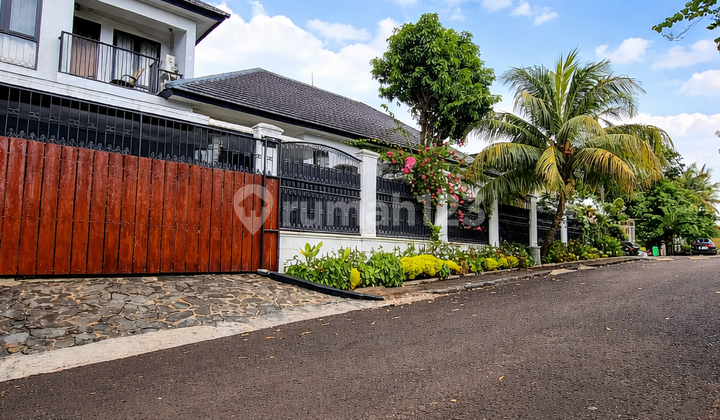 Rumah Modern Posisi Hook Dalam Komplek Elite 1 Lantai