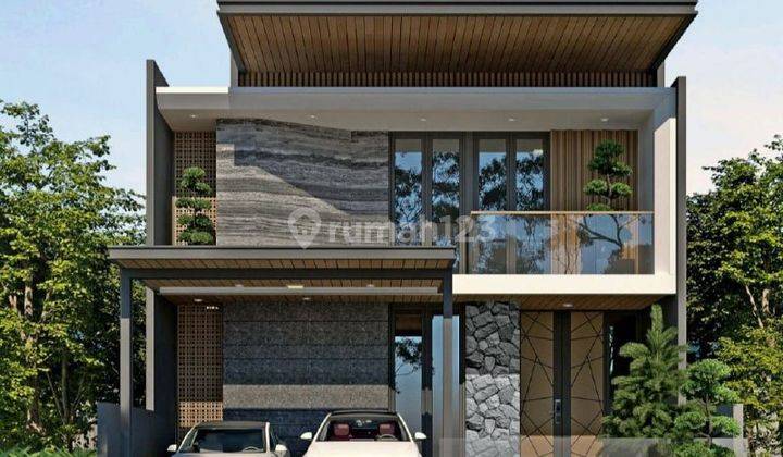 Rumah Baru, Siap Huni, Modern Minimalis, Woodland, Citraland, 1