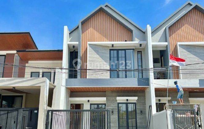 Rumah Baru, Mewah, Siap Huni, Model Scandinavian, Sutorejo Prima 1