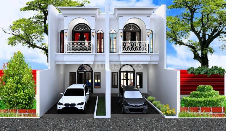 Rumah Modern Classic 2 Lantai Di Jatiwaringin Pondok Gede Bekasi 1