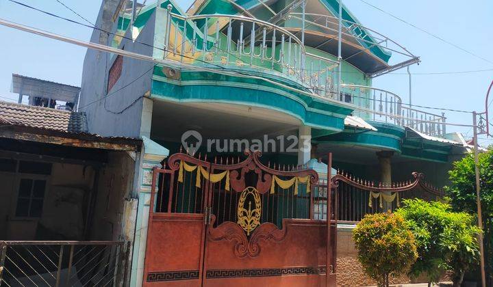 tampak depan dijual cepat rumah 2 lt