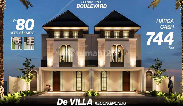 Dijual Hunian Cantik Cluster De Villa Kedungmundu,Sambiroto,Semarang Timur 4