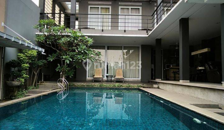 Dijual Rumah Mewah Furnish Dengan Private Pool di Lokasi Strategis di Bumi Cimanggis Indah, Depok 2