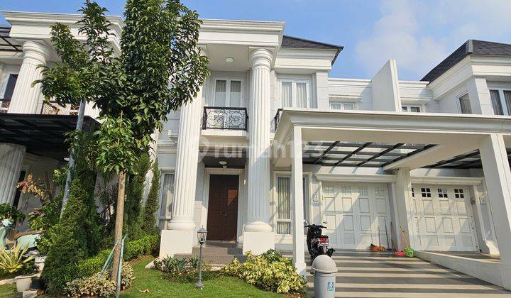 Rumah Mewah Furnished Desain Classic View Danau Dilengkapi Lift di Citragran Cibubur 1