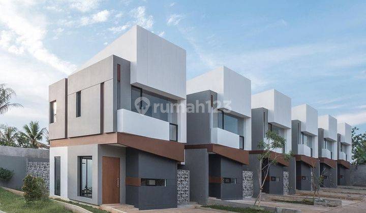 Rumah 2 Lantai Desain Modern Minimalis di Dalam Cluster Amanterra Townhouse Sawangan, Depok 2