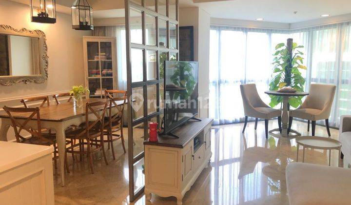 Guaranteed The Best Unit In The Whole Building, 2 BR 159sqm, Already Fully Renovated, Excellent Furnished In Apartment Setiabudi Located In Kuningan