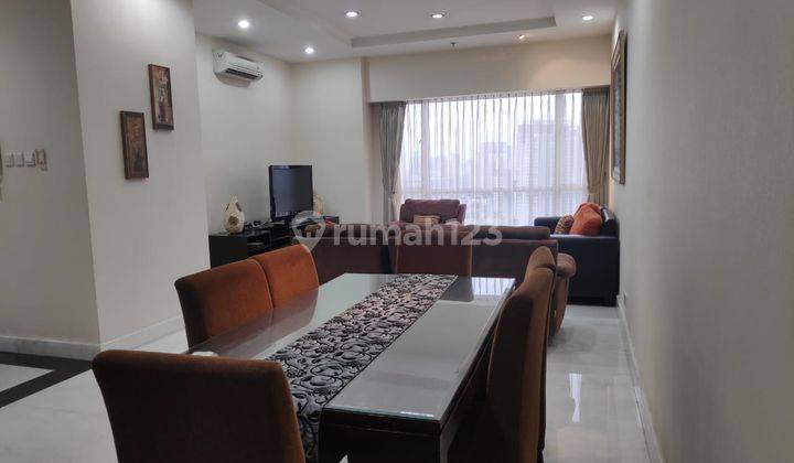 Dijamin Paling Murah 3 BR 182m2 Full Furnished City View di Apartment Paling Tenang Somerset Berlian Permata Hijau