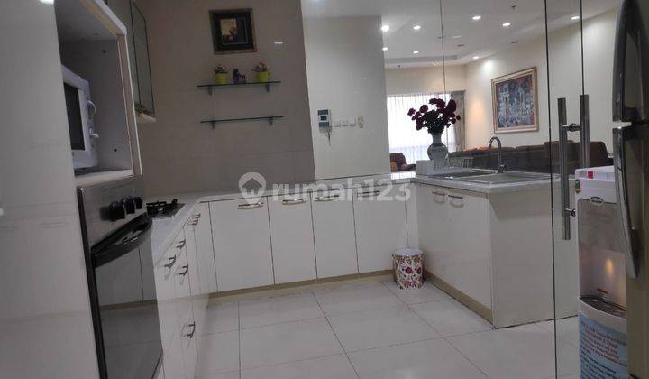 Dijamin Paling Murah 3 BR 182m2 Full Furnished City View di Apartment Paling Tenang Somerset Berlian Permata Hijau