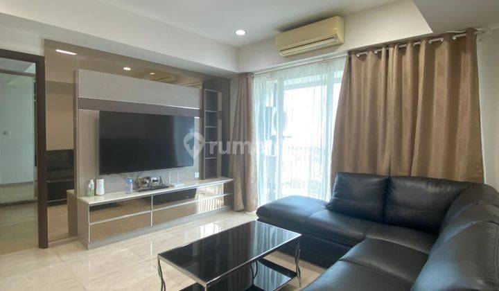 Apartment Connect Mall 2 BR Private Lift Balkon Sangat Terawat di Casa Grande Residence Kokas,  Apartment Jakarta Selatan