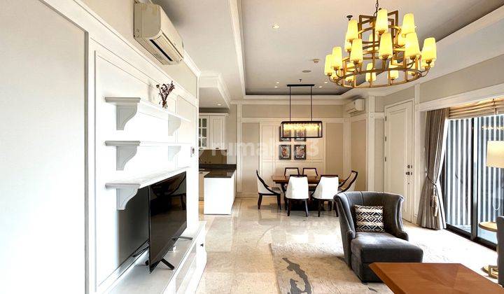 Dijamin Paling Murah 3 BR 177m2 Private Lift Fully Furnished di 1park Avenue Gandaria,  Apartment