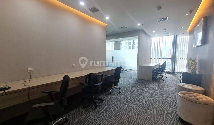 Office Space 271m2 Fully Furnished di District 8 Scbd Prosperity Tower 4