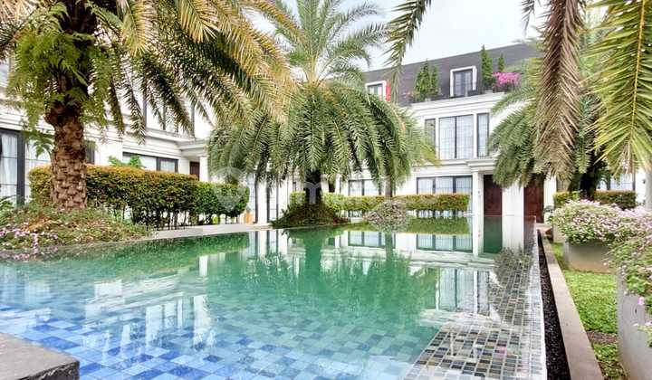 Rumah design american classic dalam townhouse 