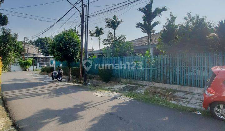 Tanah kavling dalam komplek lebar muka 12.5 meter di area Cipete 2