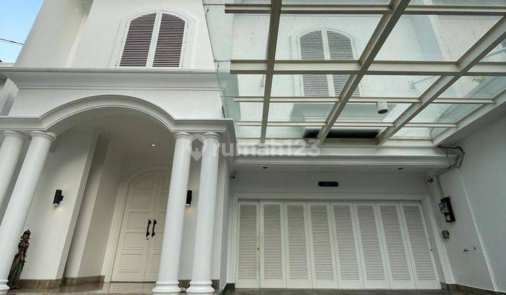 Rumah mewah design american classic kebayoran baru Blok M 2