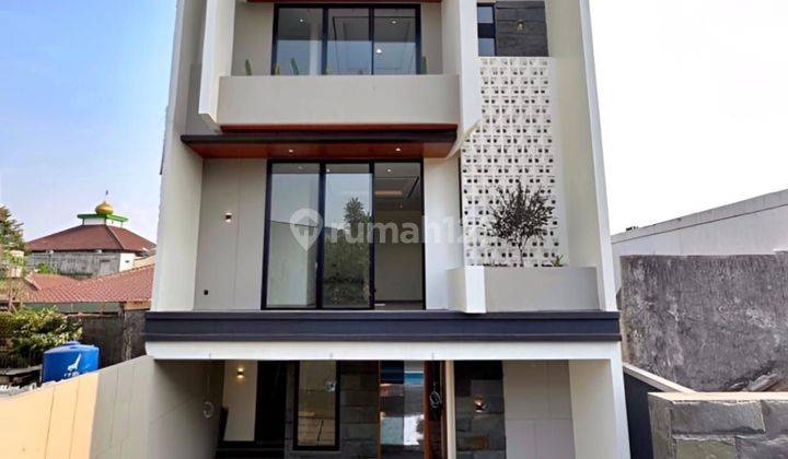 Rumah Modern Minimalis Dalam Kompleks Kemang Ampera  1