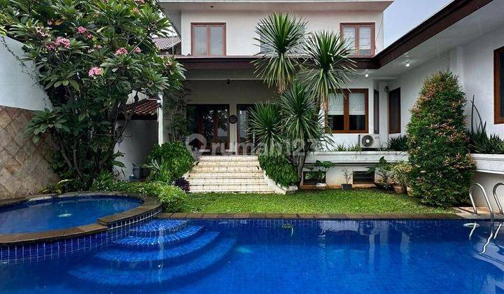 Rumah modern private pool siap huni cipete 1