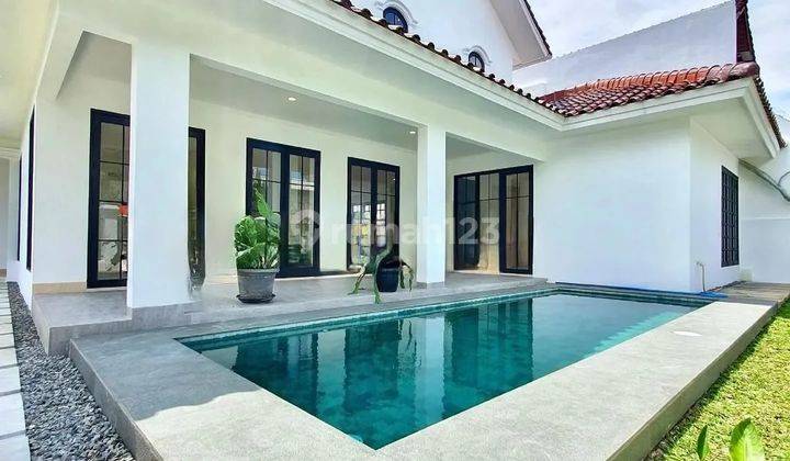 Rumah baru full renovasi private pool dalam komplek lebak bulus 1