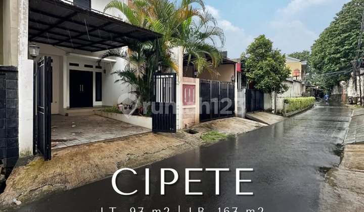 Rumah Modern Minimalis Cipete Rp 2.9 M Jual Cepat !