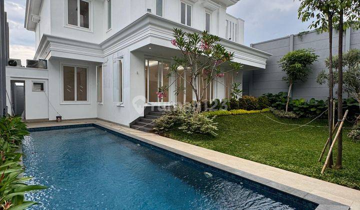 Rumah Baru Design American Classic Kebayoran Baru  2