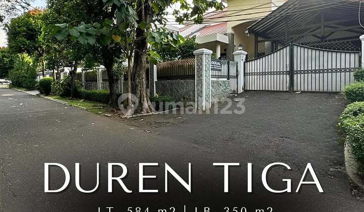 Rumah Duren Tiga Pancoran Dalam Kompleks