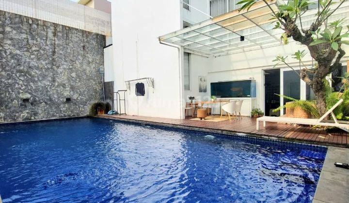 Rumah Rapi Siap Huni Ada Kolam Renang Kebayoran Bintaro Cpa3 4226 1