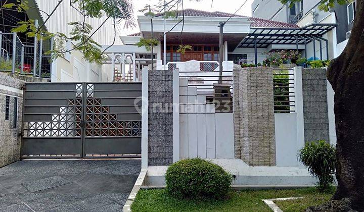 Jual Rumah Sultan Pusat Kota Surabaya Jalan Cempaka Mewah Bagus Siap Huni Strategis Muat 15 Mobil Bagus Shm Bisa Komersial 1