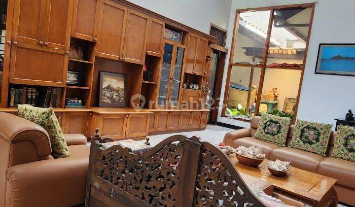 Jual Rumah Sultan Kendangsari Ala Villa Bali Bagus Siap Huni Hadap Selatan Sudah Shm 2