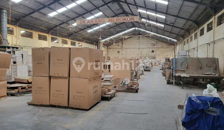 Jual Ex Pabrik Cerme Gresik 2 Lantai Ada Mess Luas 7000 Murah 1